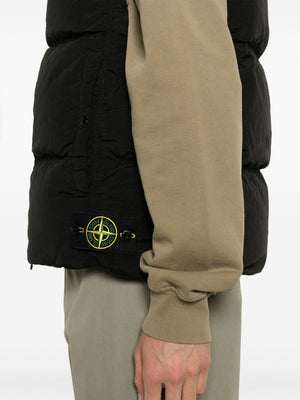 STONE ISLAND High Neck Padded Vest for Men