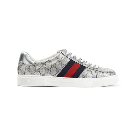 GUCCI Lurex Leather Sneakers for Men