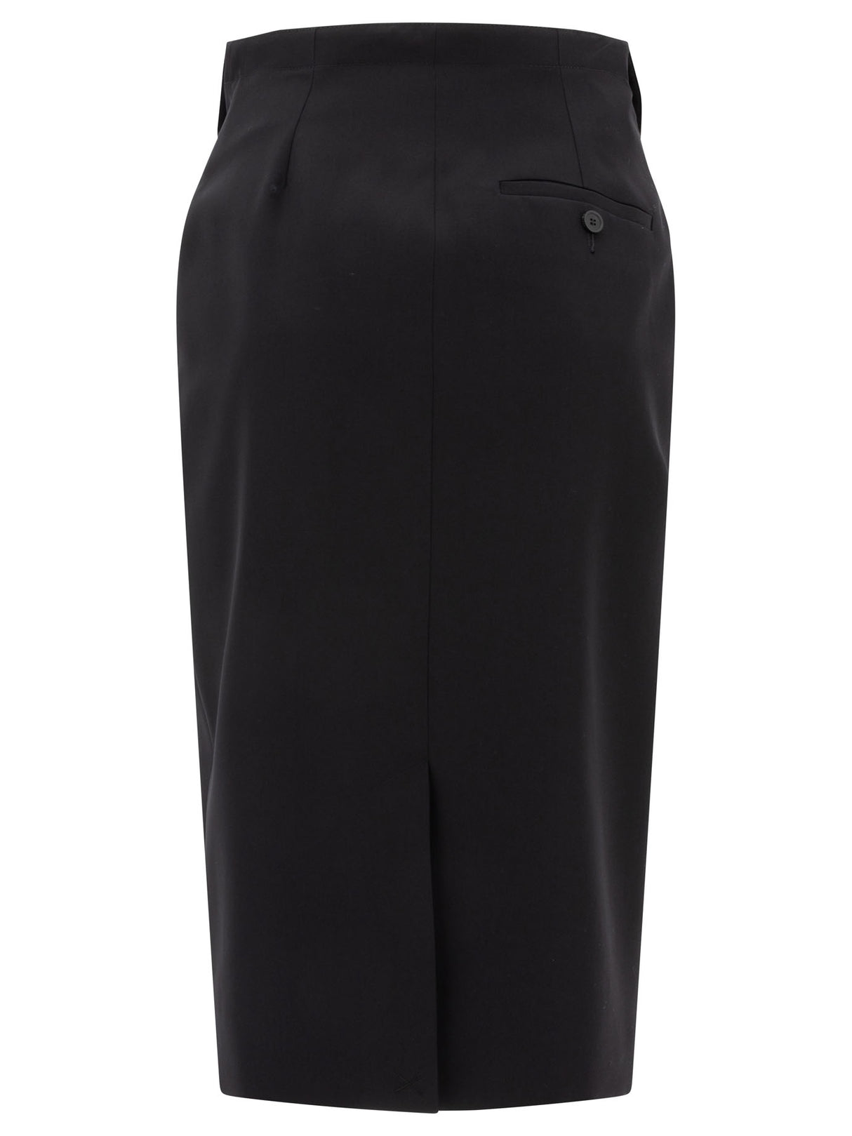 ALEXANDER MCQUEEN Wool Mini Skirt for Women - SS25 Collection