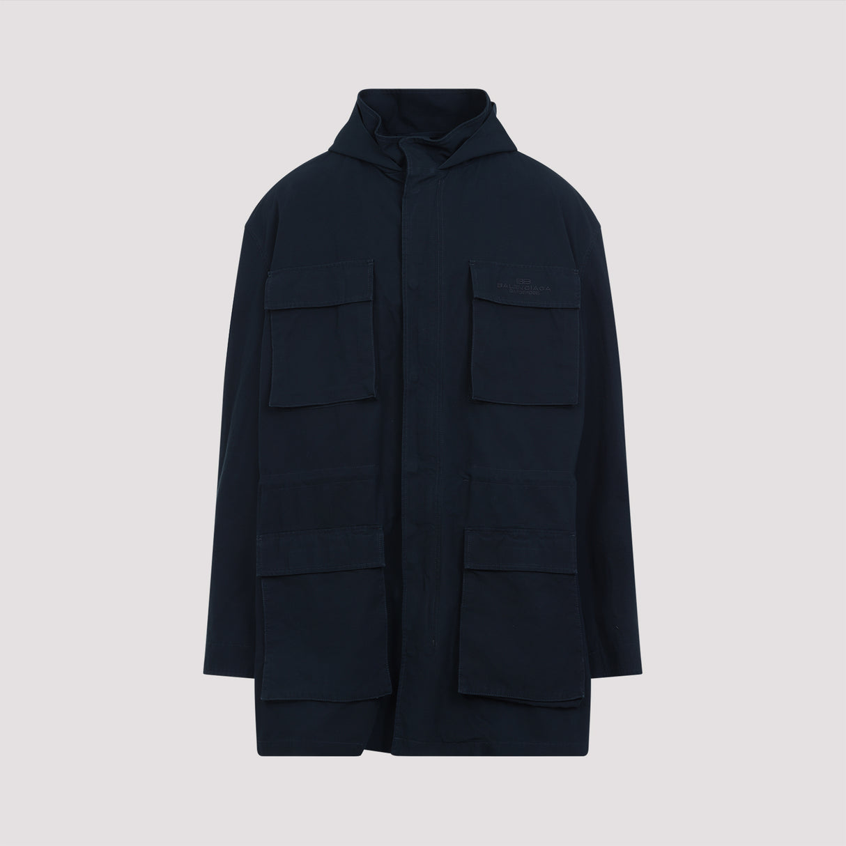 BALENCIAGA Men's Cotton Parka Jacket