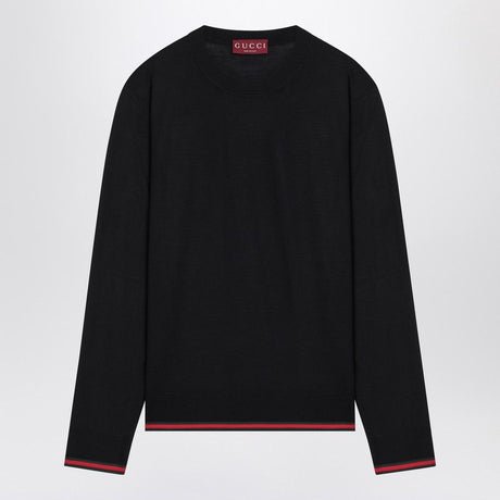 GUCCI Classic Crew-Neck Wool Sweater