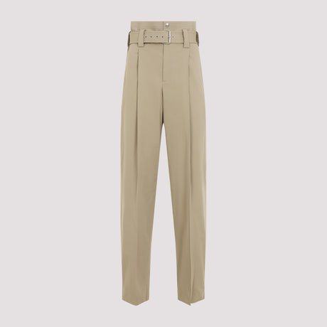 BOTTEGA VENETA High Waist Belted Trousers for Women