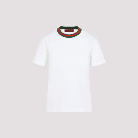 GUCCI Web Detail T-Shirt for Women