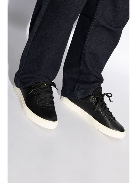 STONE ISLAND Leather Low-Top Sneakers for Men