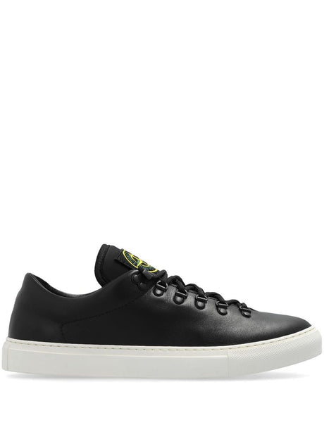 STONE ISLAND Leather Low-Top Sneakers for Men