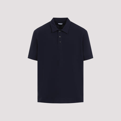 BOTTEGA VENETA Short Sleeve Cotton Polo Shirt - Men