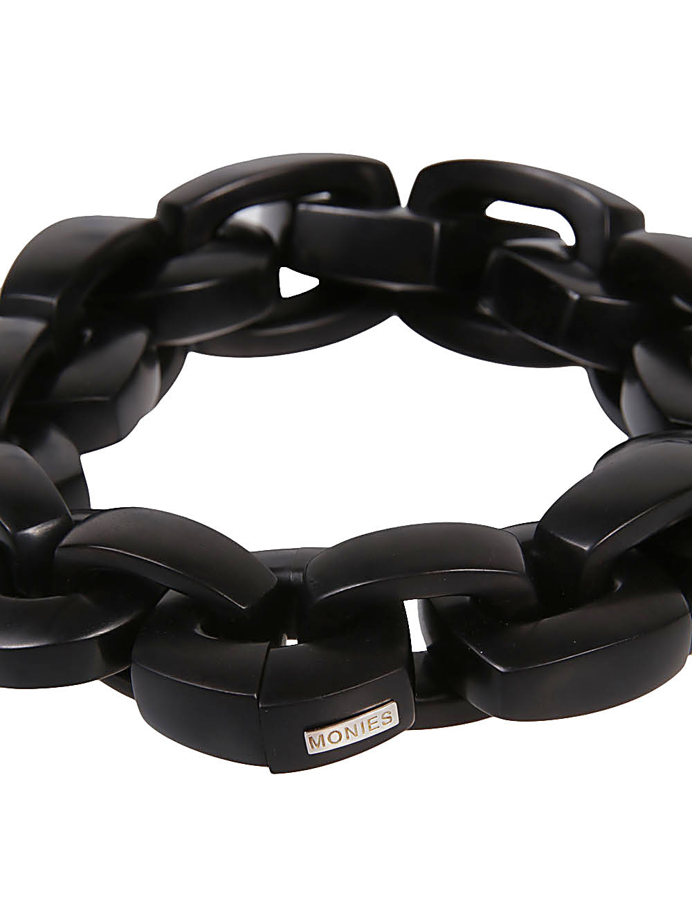 Women's Chic Black Wooden Necklace - FW23 Collection