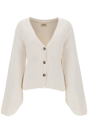 KHAITE Luxurious Cashmere V-Neck Cardigan