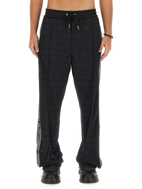 VERSACE Men's Regular Fit Jogging Pants - Size L