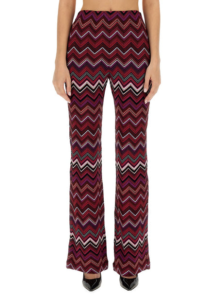 MISSONI Flare Fit Pants - Size 40 IT