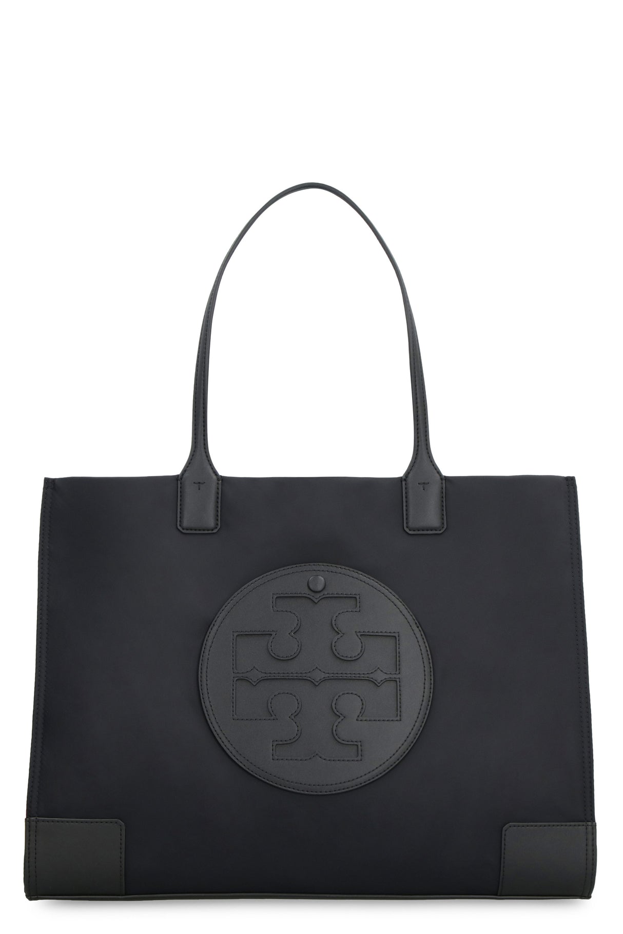 TORY BURCH Elegant Ella Tote with Faux Leather Accents