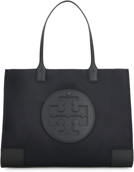 TORY BURCH Elegant Ella Tote with Faux Leather Accents