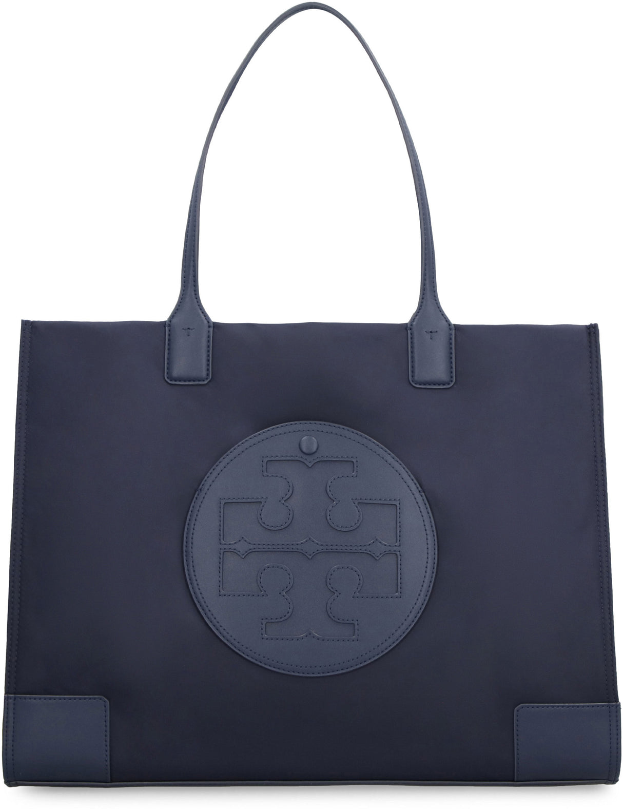 TORY BURCH Elegant Ella Tote with Faux Leather Accents