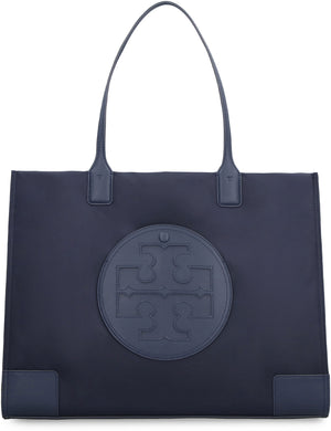 TORY BURCH Elegant Ella Tote with Faux Leather Accents