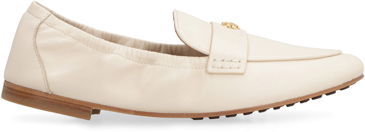 TORY BURCH Chic Leather Ballet Loafer