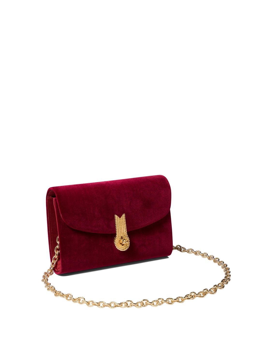 AMATO DANIELE Velvet Crossbody Handbag