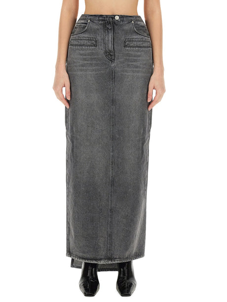 COURREGES Regular Fit Denim Skirt - Size 40