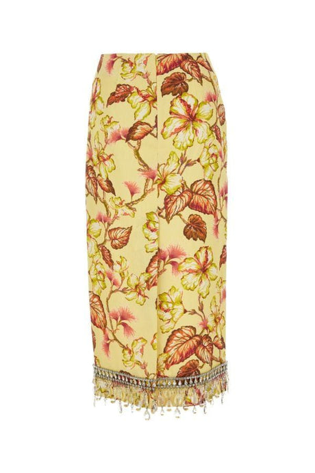 Yehi Linen Skirt for Women