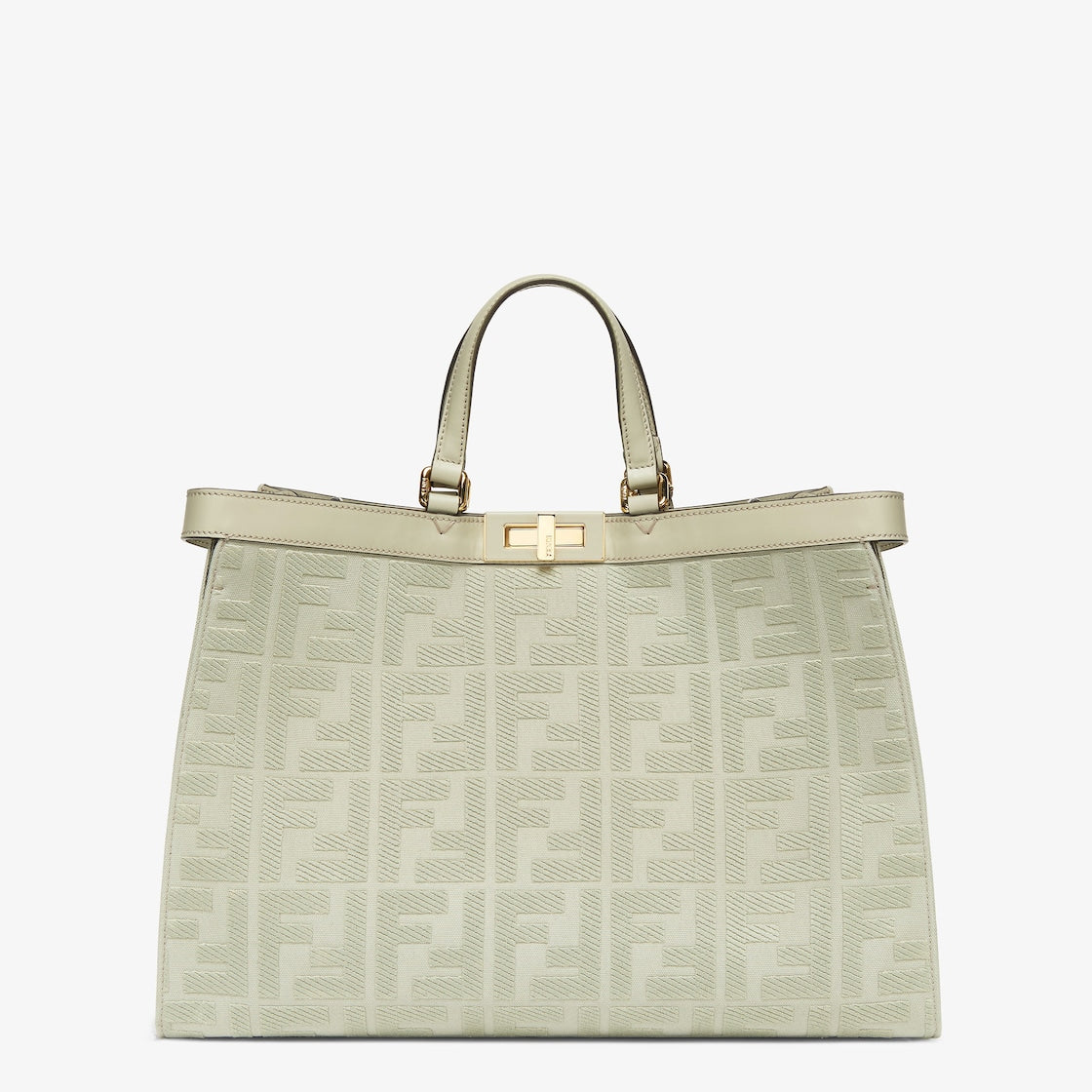 FENDI Green Calf Leather Tote for the Chic and Stylish SS23 Fashion Season