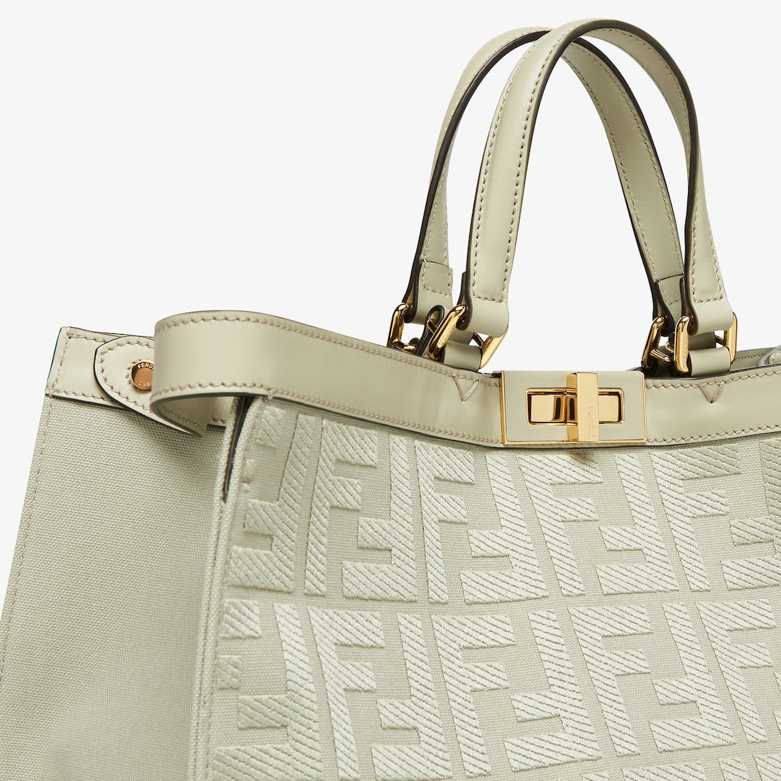 Green Peekaboo X-Tote Handbag