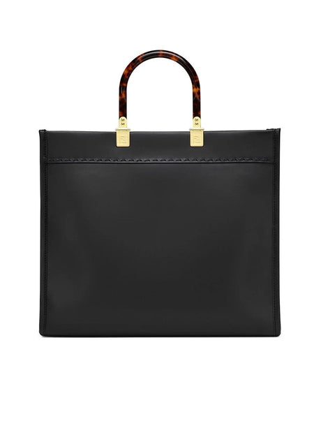 FENDI Sunshine Leather Tote Handbag (40.5 cm x 35 cm x 21.5 cm)