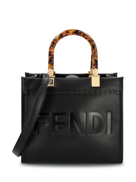 Túi xách nhỏ FENDI SUNSHINE đẹp mắt cho phụ nữ màu trắng