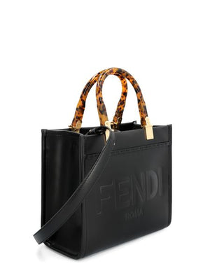 Túi xách nhỏ FENDI SUNSHINE đẹp mắt cho phụ nữ màu trắng