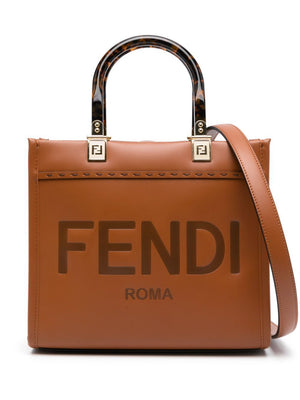 Túi xách nhỏ FENDI SUNSHINE đẹp mắt cho phụ nữ màu trắng