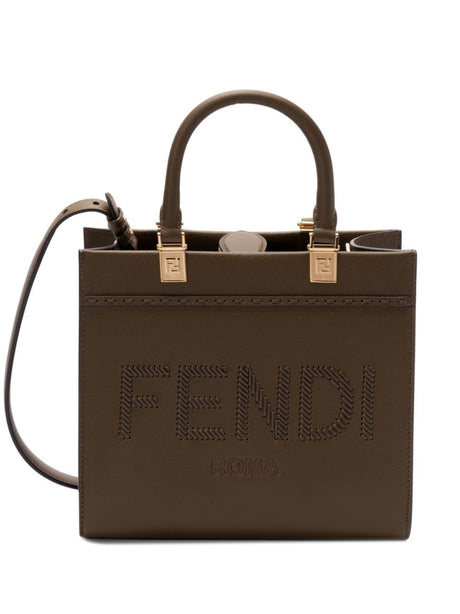 FENDI Mini Sunshine Small Tote Handbag