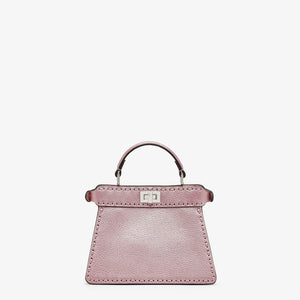 FENDI Peekaboo ISeeU Selleria Macro Women's Mini Handbag