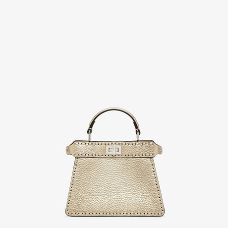 FENDI Peekaboo ISeeU Selleria Macro Women's Mini Handbag