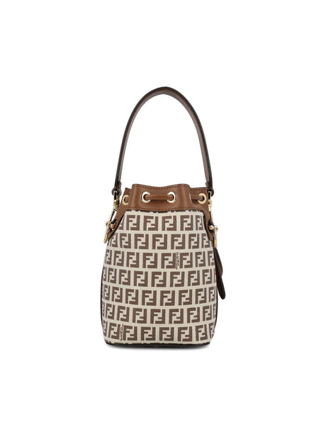 FENDI Mini Gianduia Calfskin Crossbody Handbag for Women SS24