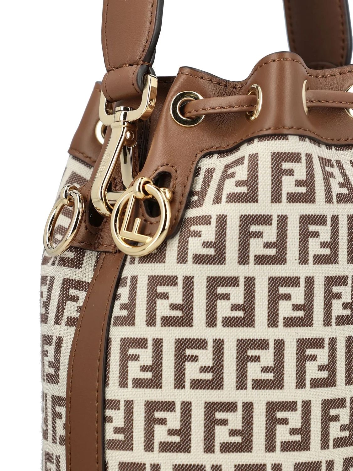 FENDI Chic Mini Handbag with Signature Motif