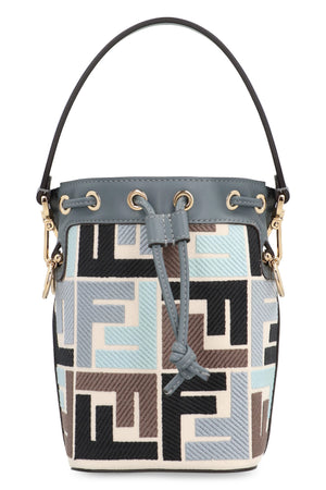 FENDI Women's Mini Bucket Bag in Multicolor Calfskin for Spring/Summer 2024