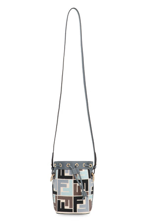 FENDI Women's Mini Bucket Bag in Multicolor Calfskin for Spring/Summer 2024