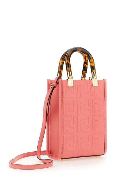 FENDI Mini Sunshine Shopper Handbag