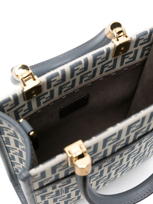 FENDI Classic Tote Handbag with Monogram Print for Women