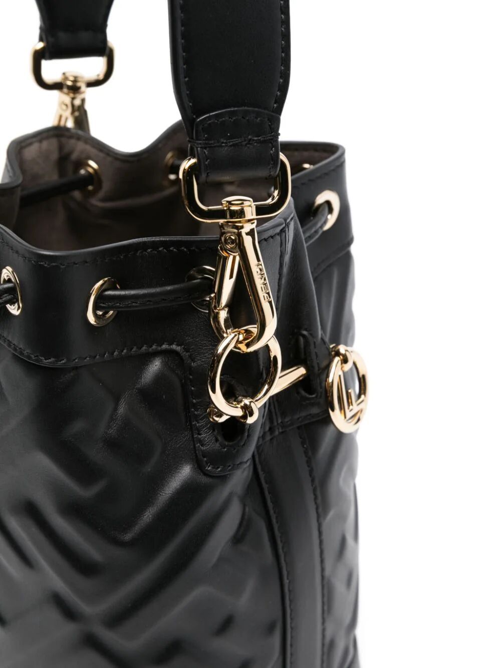 Stylish Black and Gold Shoulder Bag for Women - SS24 Collection