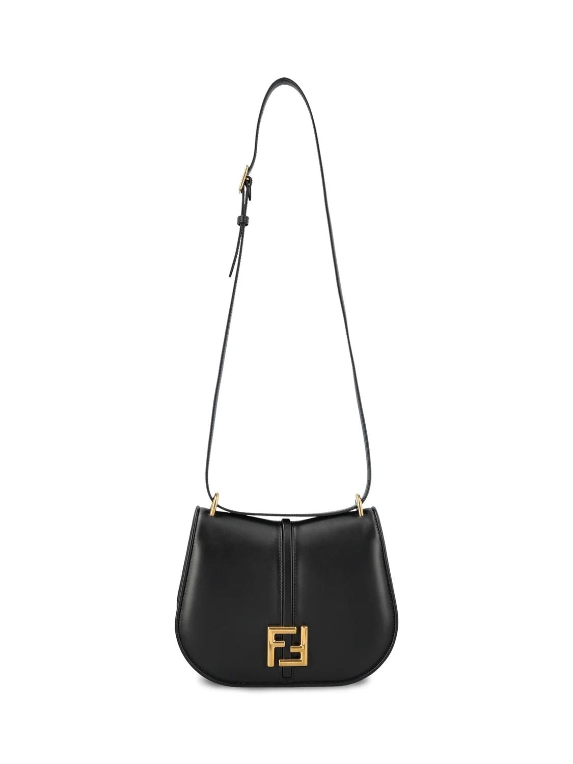 FENDI Luxurious Pink Leather Medium Shoulder Handbag for Women – Elegant Glamour Meets Functionality