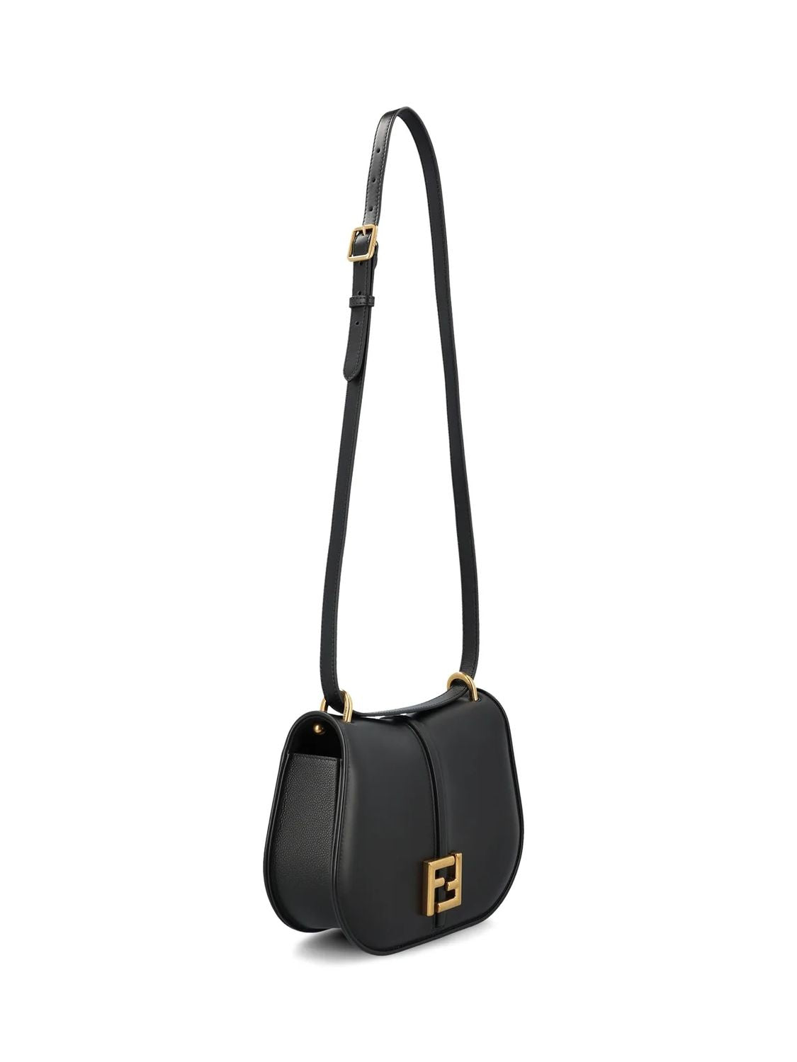 FENDI C'mon Medium Shoulder Handbag - Pink Leather