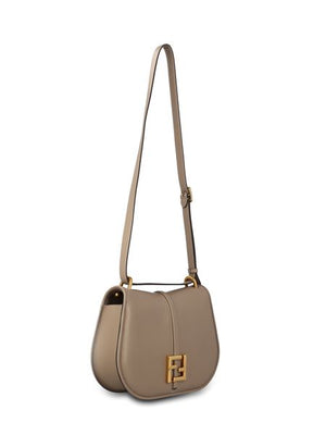 FENDI C'mon Medium Shoulder Handbag - Pink Leather