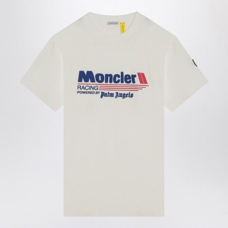 MONCLER GENIUS Men's Classic Crew Neck T-Shirt with Logo Print