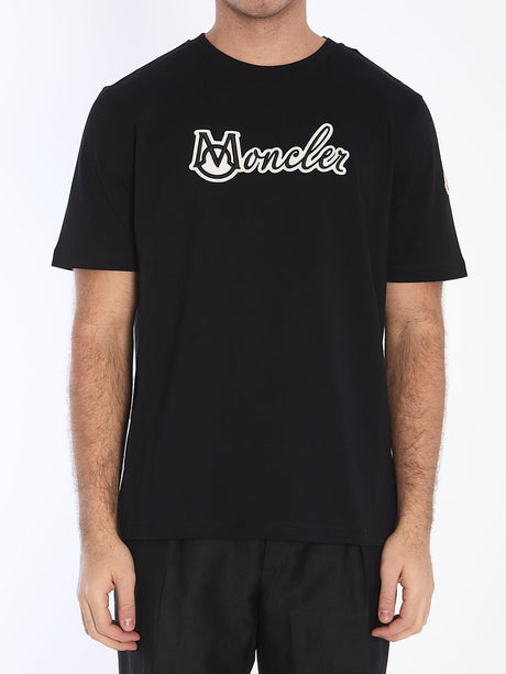 MONCLER Varsity Logo T-Shirt - Loose Fit