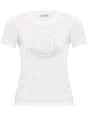 MONCLER Crystal Sparkle Cotton Tee