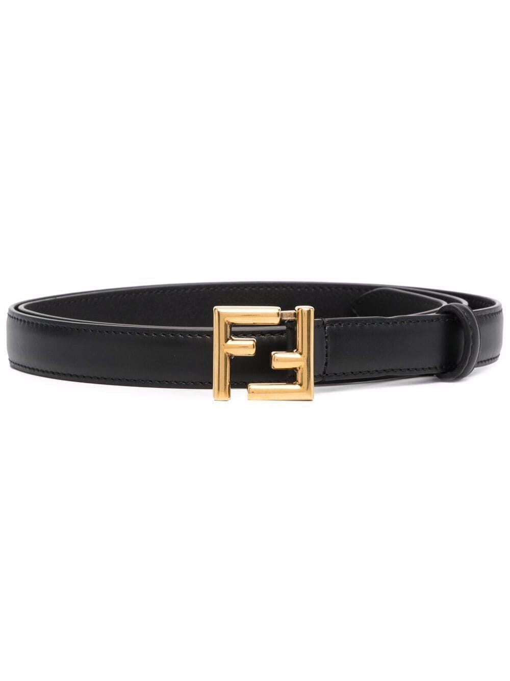 FENDI FF Logo Buckle Belt - Women's Accessory