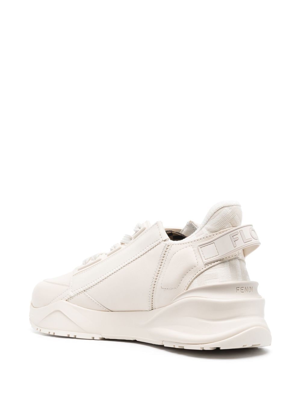 FENDI Stylish Beige Monogram Sneakers for Women