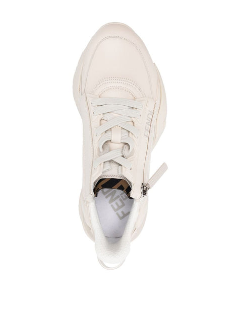 FENDI Flow Leather Sneakers for Women