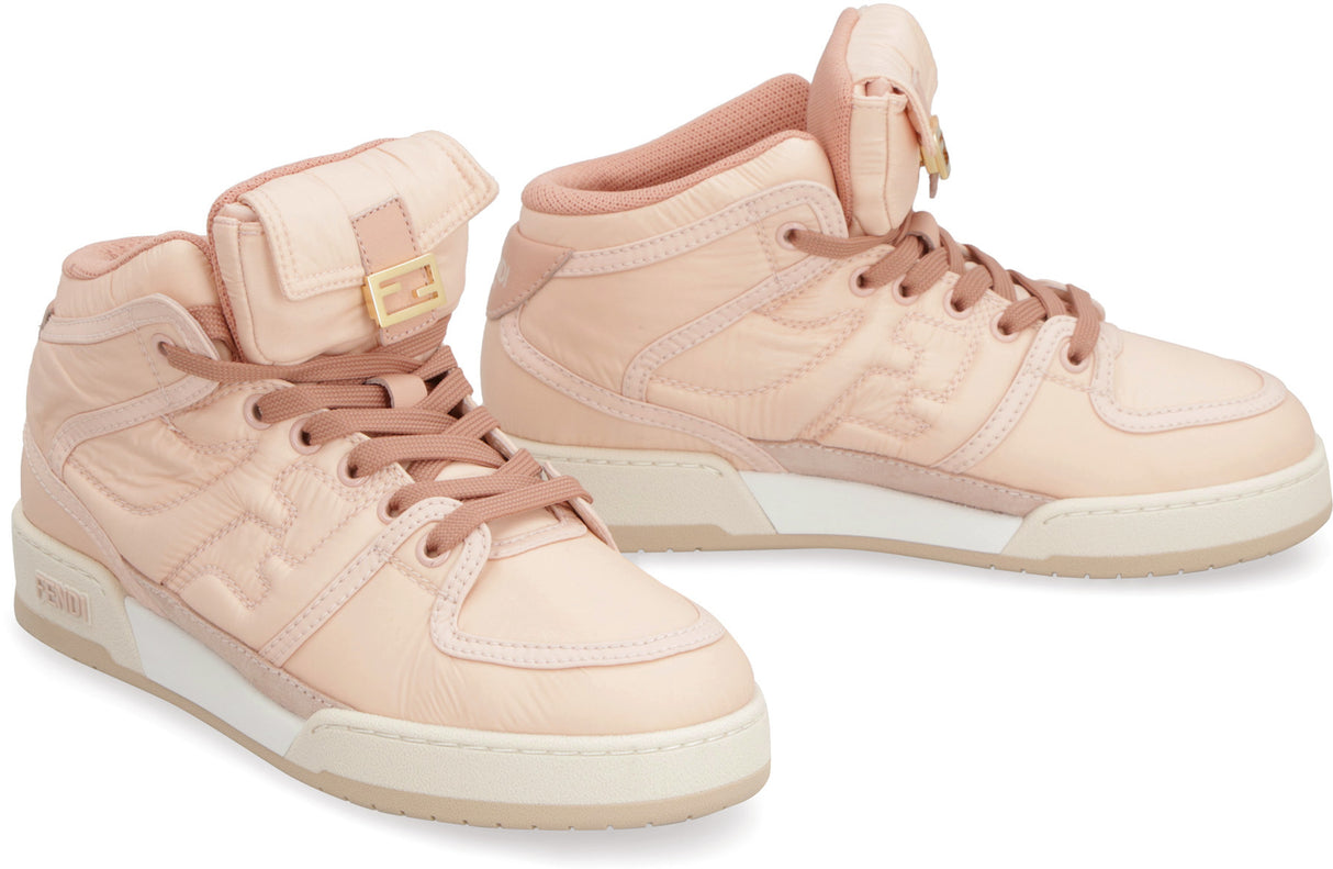 Women's Pink & Purple Leather Sneakers for SS23