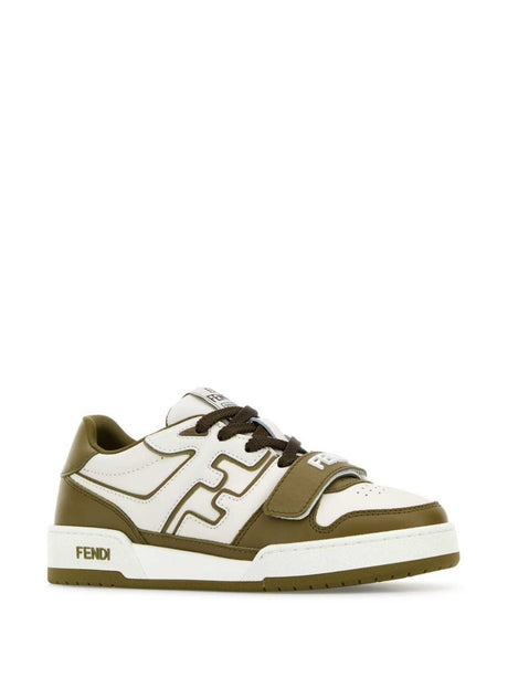 FENDI Stylish Leather Touch-Strap Sneakers for Women