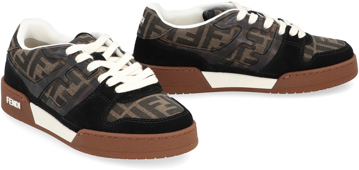 Fendi Match Sneakers for Women in Granittort